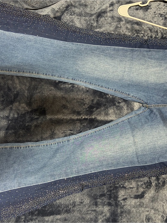 Rosegal Denim - Rose Gal jeans NEW SIZE 3 x Women's Light Blue Embellished Side-Panel Jeans